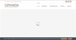 Desktop Screenshot of cuotarioja.com